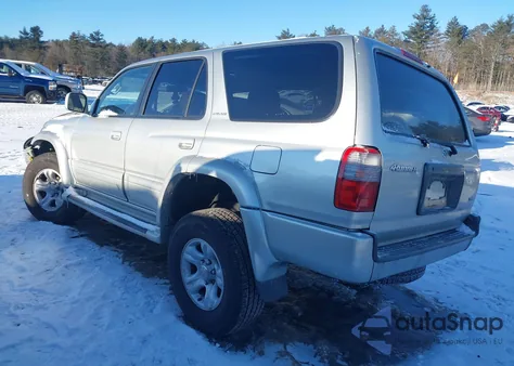 2000 Toyota 4Runner Limited V6 from USA, damaged, VIN JT3HN87R6Y0261558